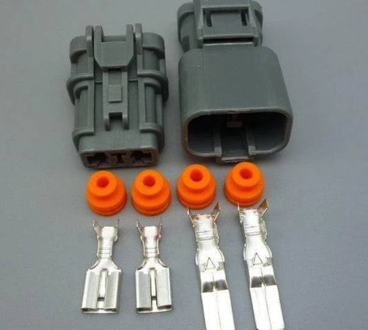 Sumitomo HW Series 2 Pin Power Connector Kits - Suit Honda OBD1